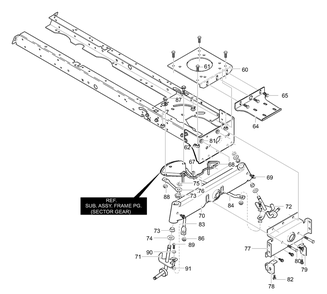 Part Location Diagram of MU17X113 Briggs and Stratton Washer